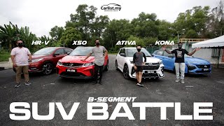 B-Segment SUV Battle: Proton X50 FS 🆚 Hyundai Kona 1.6T N Line 🆚 Perodua Ativa 1.0H 🆚 Honda HR-V RS