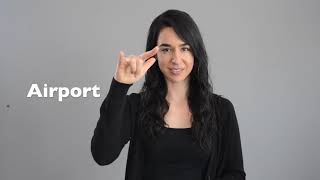 How To Sign Restaurant, Airport, Beach, and Anywhere in American Sign Language ASL