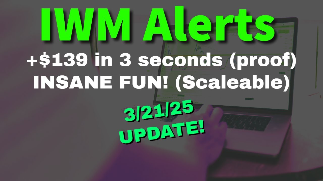 IWM Alerts +$139 in 3 seconds !!!!