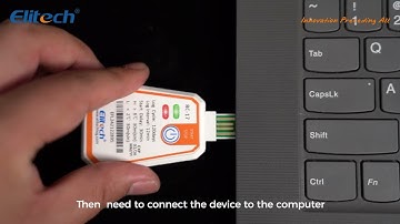 Elitech Datalogger RC-17 Opreation Video