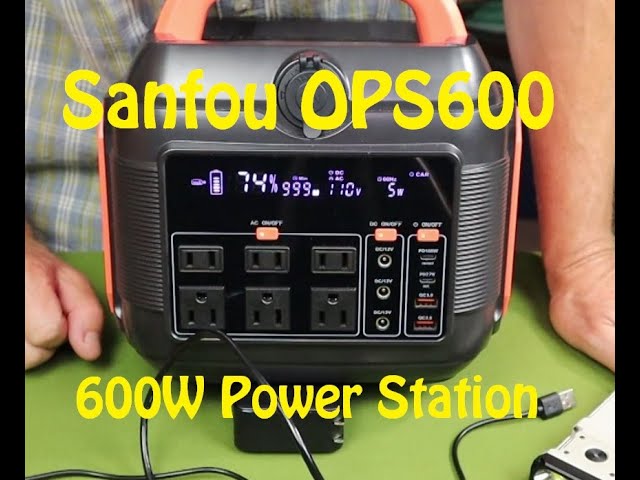 Sanfou 600W Portable Power Station