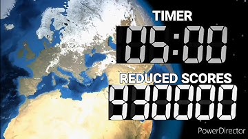 JCEK 5 Minutes Countdown (Reduced Scores 930,000 to 0) - Remix BBC World News Asia Countdown Version