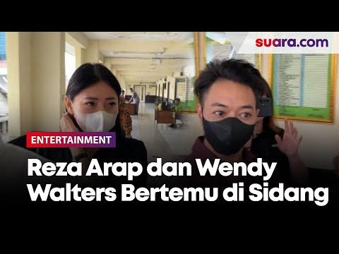 Reza Arap Akhirnya Temui Wendy Walters di Sidang Mediasi