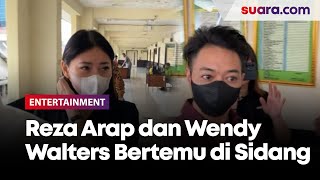 Reza Arap Akhirnya Temui Wendy Walters di Sidang Mediasi