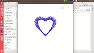 Love Sign Drawing Using JavaFx
