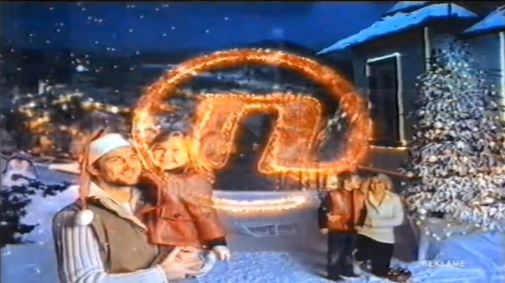 TV ident - Reklame (Božićna jelka) (Nova TV, 2009.)