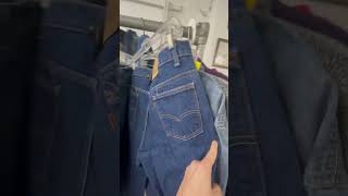 1980s Levi’s 517 Orange tabs found at the thrift store