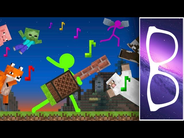 Pokimane reacts to Animation vs. Minecraft (original) by Alan Becker 