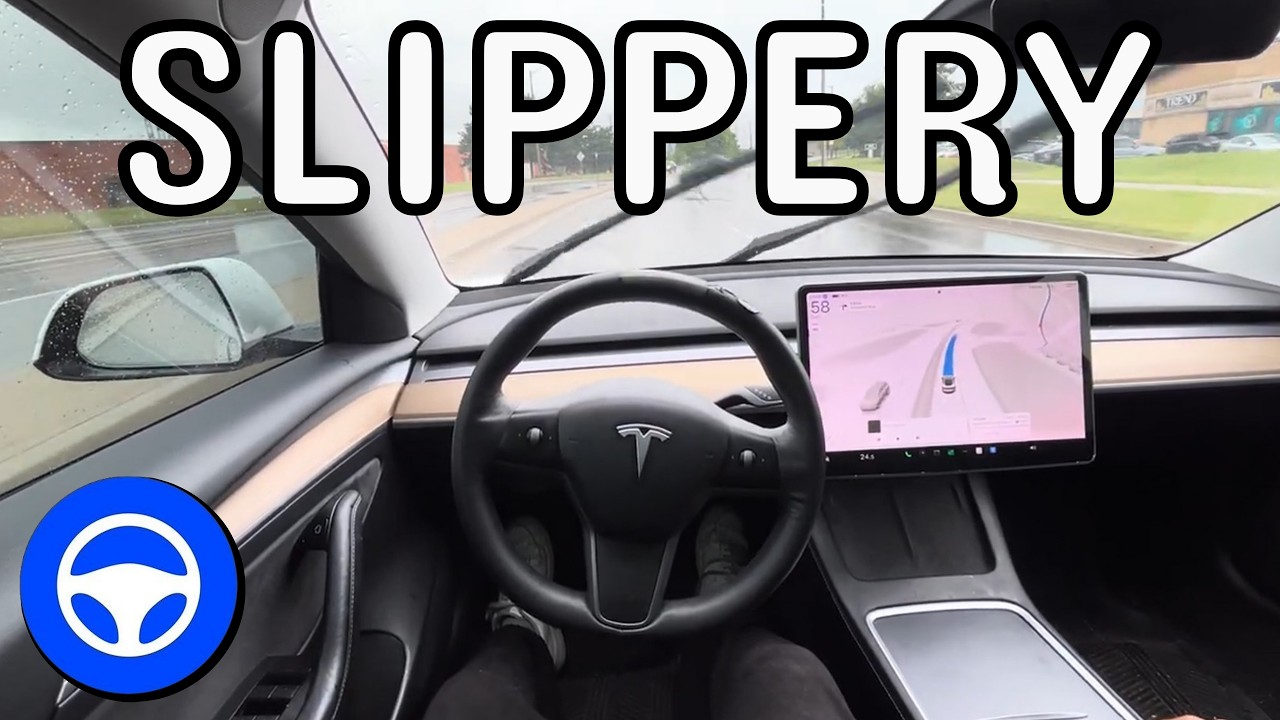 Tesla FSD Performance in Rainy Conditions