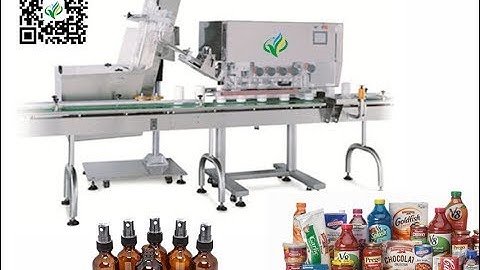 Automatic high speed inline spindle capper machine iron lid capper equipment with conveyor belt