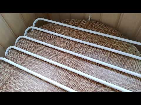 Распаковка Сушка настенная для белья Eurogold Trio 100 см (0710R/0710) из Rozetka