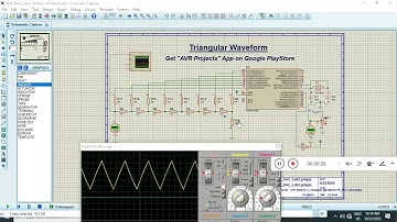 Triangular Waveform ATmega328p - AVR Projects App