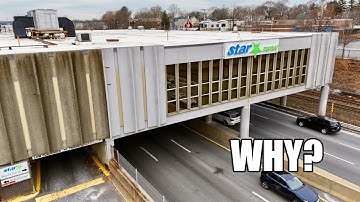 Why Is There a Star Market Above the Massachusetts Turnpike? (Newton, MA)