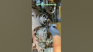 Trick Easy To Open Pulley Bolt #car #automobile #shortvideo #viralvideo #shorts #short #viralshorts