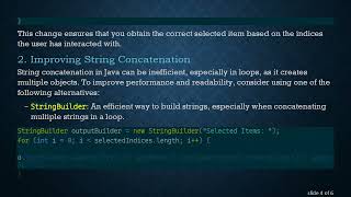 Solving The Listselectionlistener Dilemma In Java Swing Fixing User Selection Issues