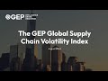 GEP Global Supply Chain Volatility Index: August 2024