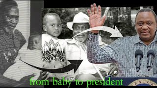 President Uhuru Kenyatta transformation from baby to old age. Profile