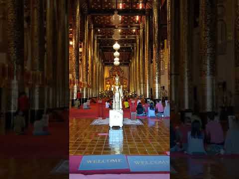 Video: Budhistické chrámy v Chiang Mai