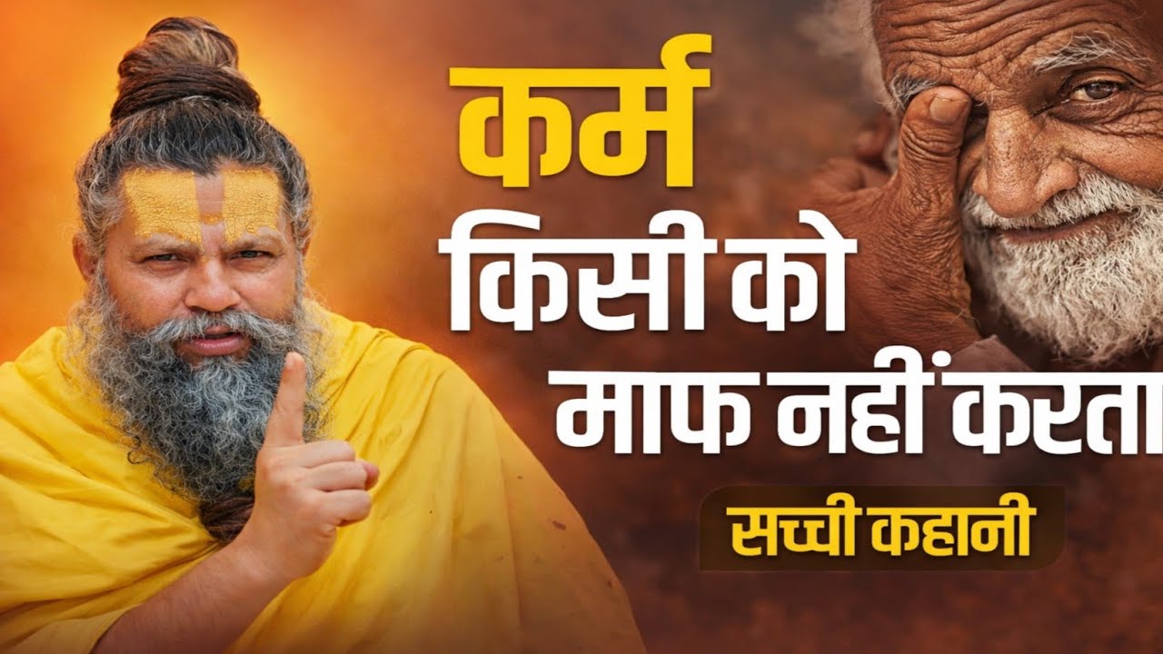 कर्म किसी को माफ नहीं करता सच्ची कहानी premanand maharaj ji video sant bhakti pravachan katha