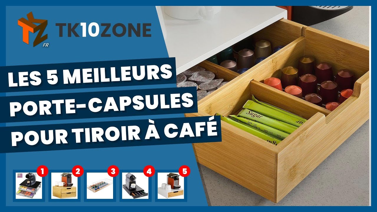 Boite tiroir de rangement capsule Nespresso / dolce gusto