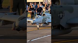 The incredible scale of this RC A-10 Thunderbolt II #shorts