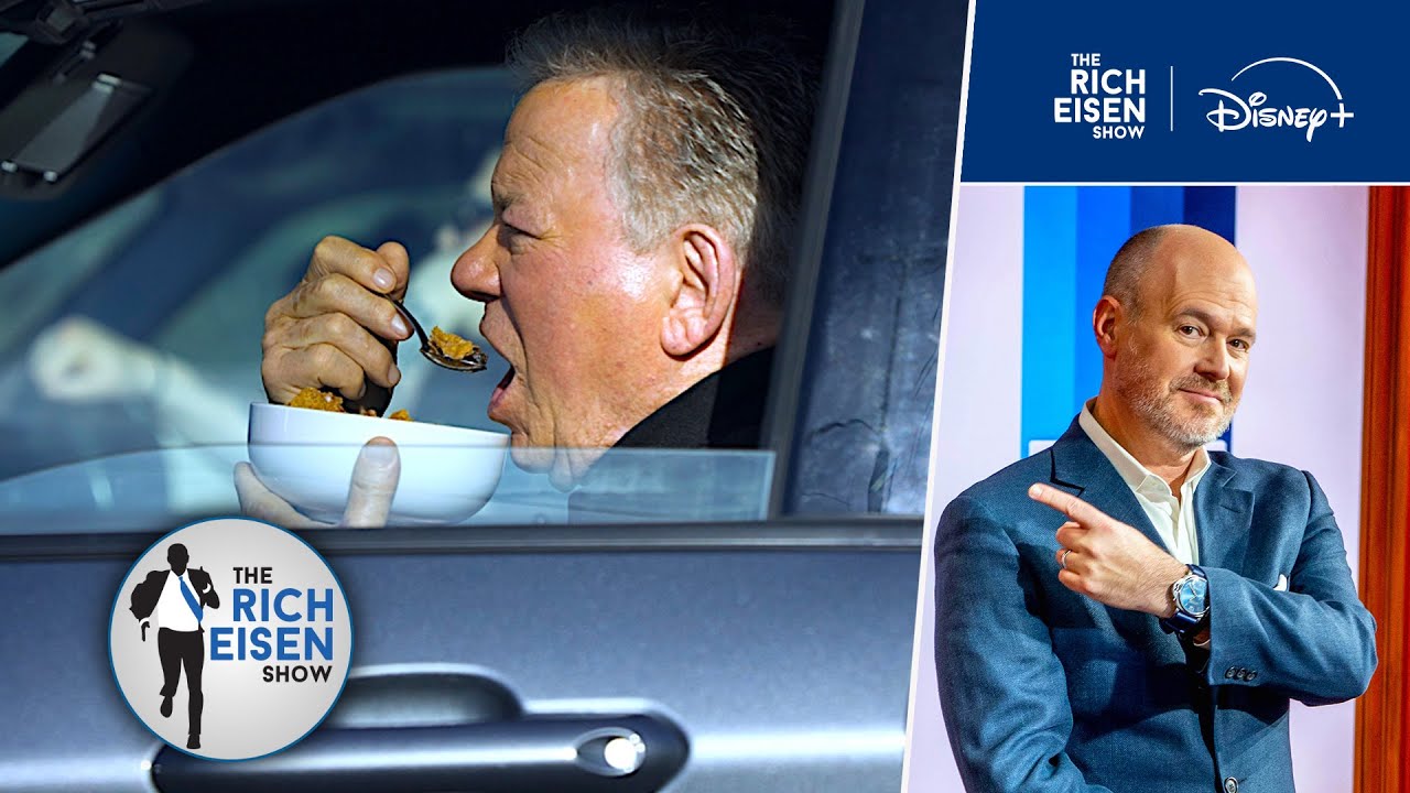 Is There a Bigger Boss Move Than William Shatner Eating Cereal While Driving?  | The Rich Eisen Show