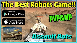 So I decided To Try This Amazing Multiplayer robot shooter Game!! | Assault Bots GamePlay screenshot 2