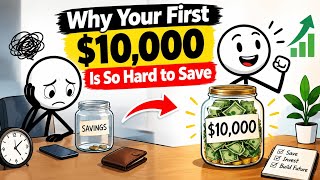 Why is saving your first $10,000 so difficult 💰