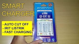 Review Smart Charger Panasonic BQ CC55 | Charger Unik Berfaedah