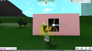 9 rose gold bloxburg decals