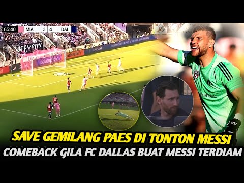 cindutoto x bangjagoslot - Maarten Paes vs Intermiami - Klub Lionel Messi di Comeback Maarten Paes & Fc Dallas!