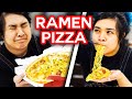 I tried japans ramen pizza