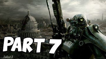 Fallout 3 Playthrough Part 7 "Mothership Zeta" Gameplay Walkthrough Stream Session