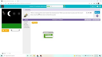 L21-4 |Code.org | Express-2021 | Lesson 21:  Functions with Artist | level 4