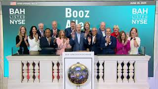 Booz Allen Hamilton (NYSE: BAH) Rings The Opening Bell®