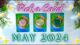 MAY 2024  Messages & Predictions ✨ Detailed Pick a Card Tarot Reading