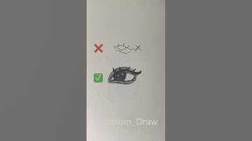 Easy eye drawing✨ #drawing #draw #howtodraw #tutorial #simple #eyes