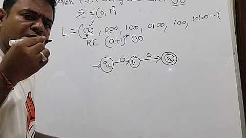 Design DFA string end with 00