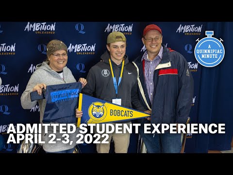 A Quinnipiac Minute | Admitted Student Experience