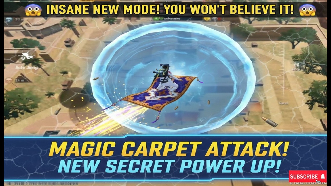 19 KILLS + MAGIC CARPET! 🧞‍♂️ The Most Broken Power-Up in PUBG Mobile! | #pubgmobile