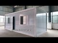 Prefab Living Container House Disaster Relief House Deliver To Turkey