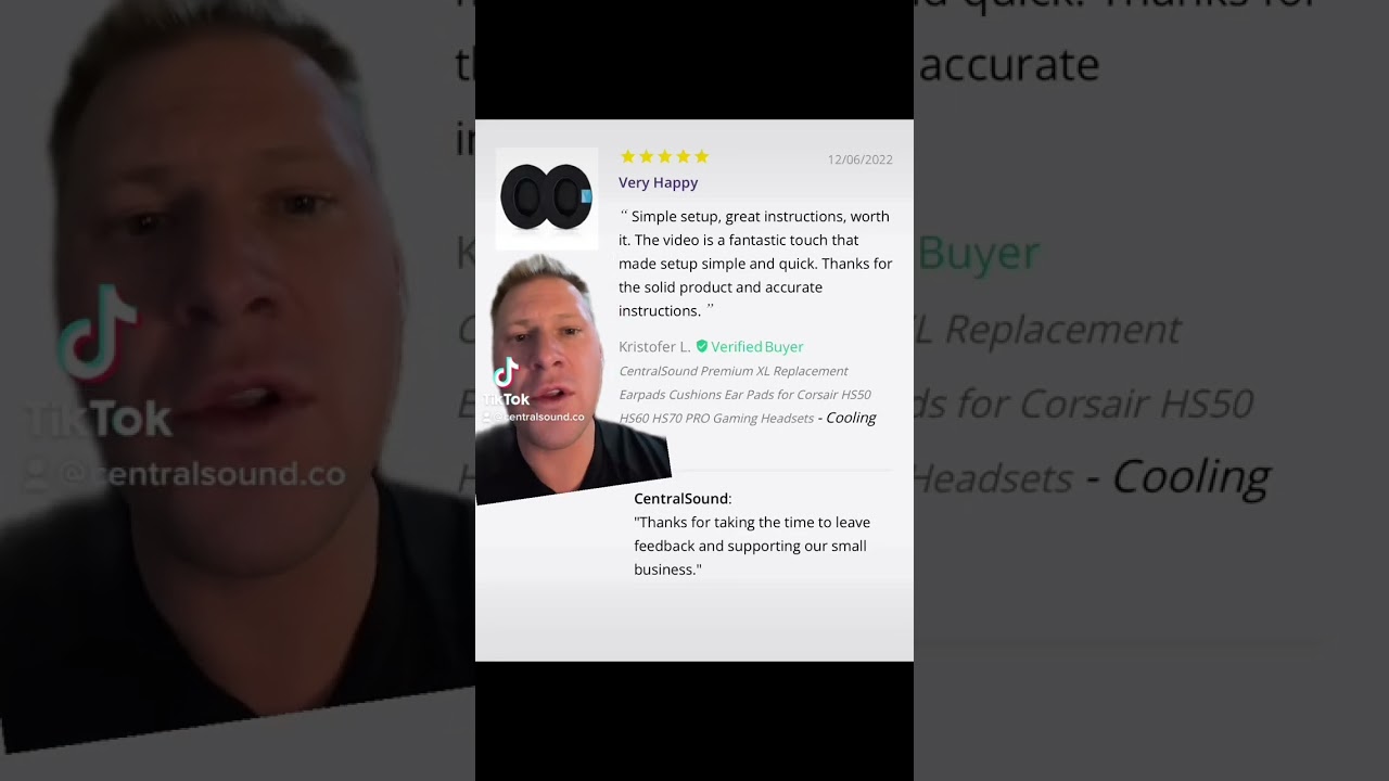 CentralSound XL Cooling Gel Ear Pads Review Corsair  