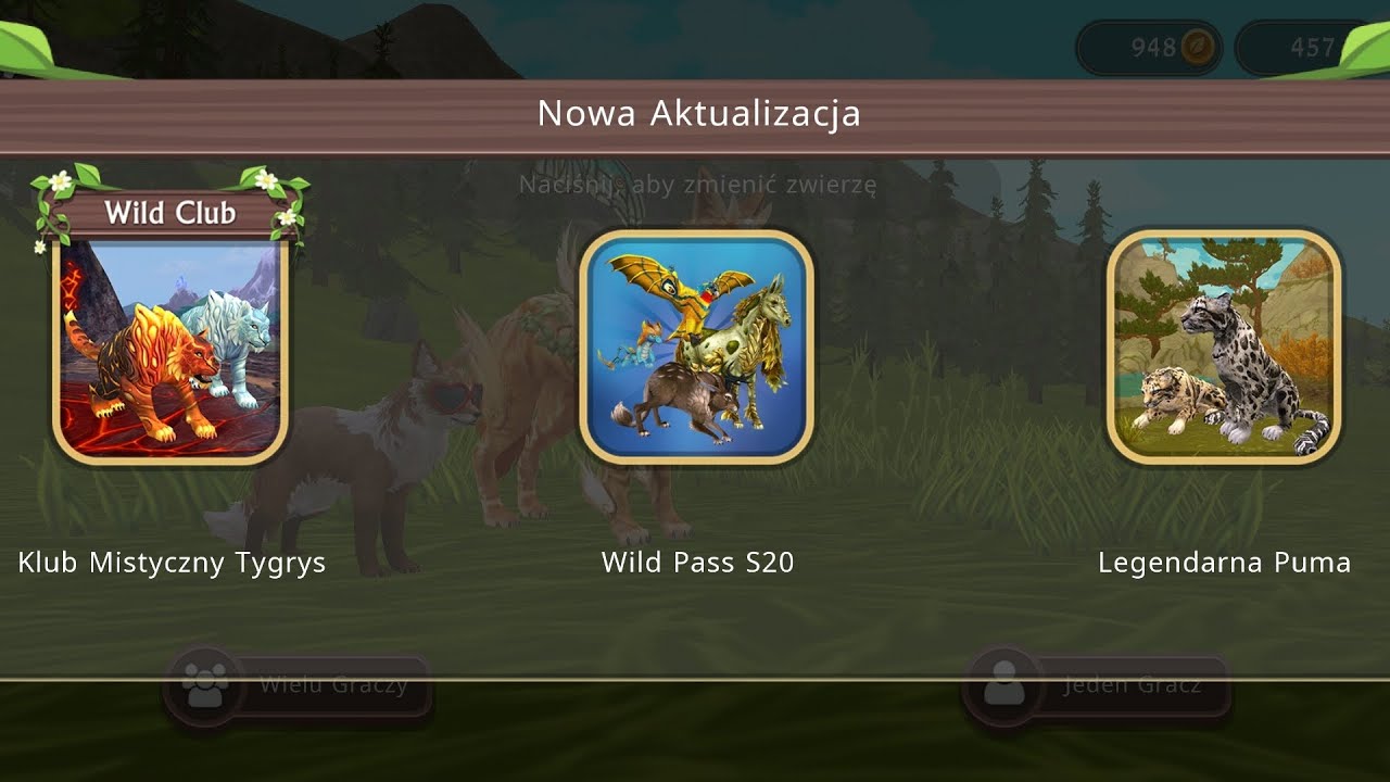 Przegląd aktualizacji w Wildcraft 
