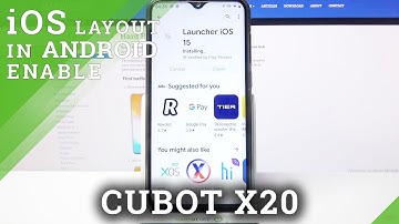 Apply iOS Launcher / Apple Layout Application - CUBOT X20