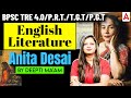 BPSC TRE 4.0 PRT/TGT/PGT English | Anita Desai (Important Works) by Deepti Ma'am