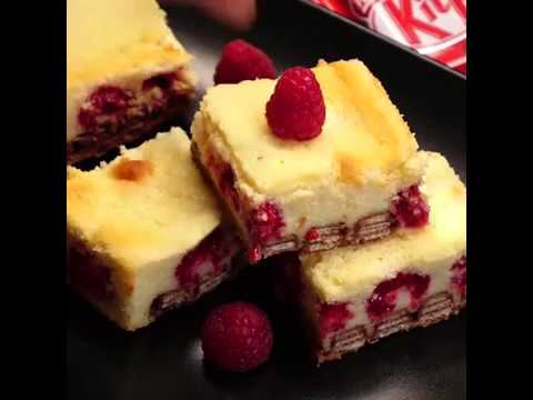 recette-originale-cheesecake-framboises-kitkat---dessert---croquons-la-vie