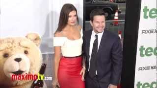 Mark Wahlberg and Rhea Durham at TED Premiere ARRIVALS - Maximo TV Red Carpet Video
