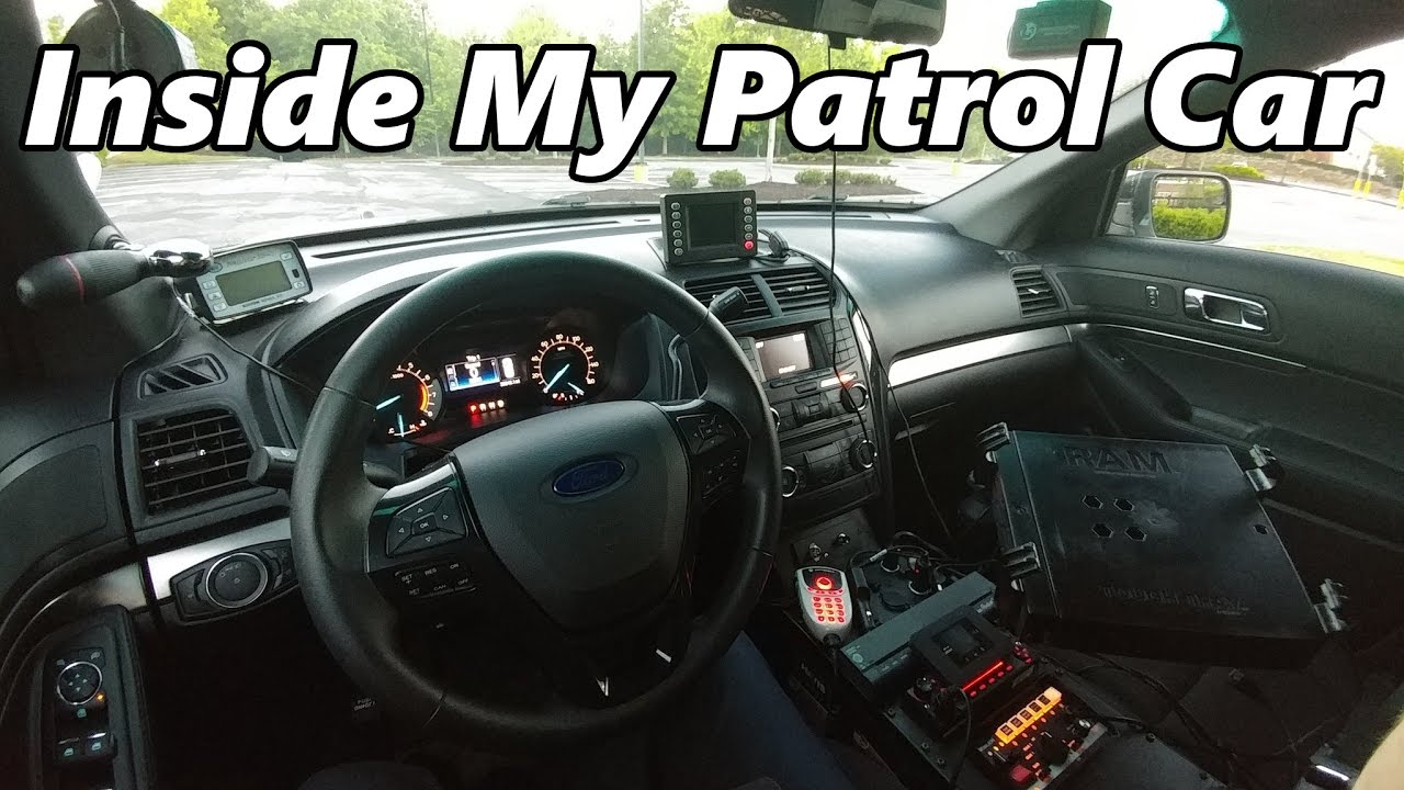 Inside My Patrol Car 2016 Ford Explorer Police Interceptor
