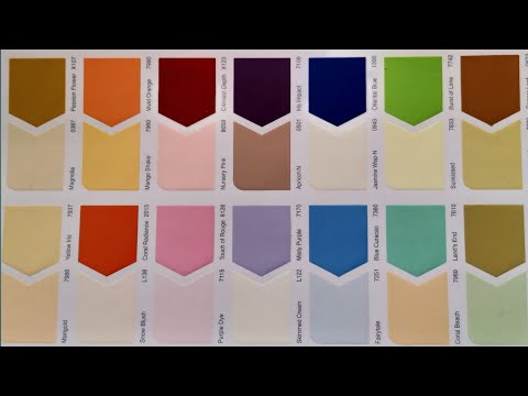 Colour Combination Chart Asian Paints