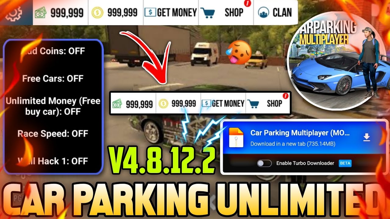 Car Parking Multiplayer Mod APK New Version 4.8.12.3 All Cars